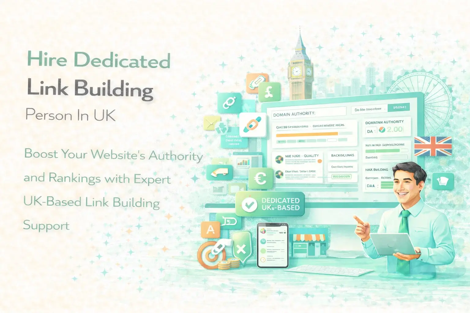 Hire Dedicated Link Building Person In UK