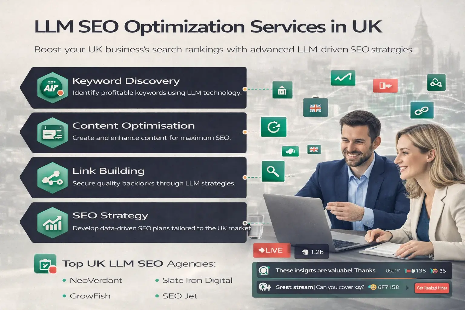 LLM SEO Optimization Services in UK