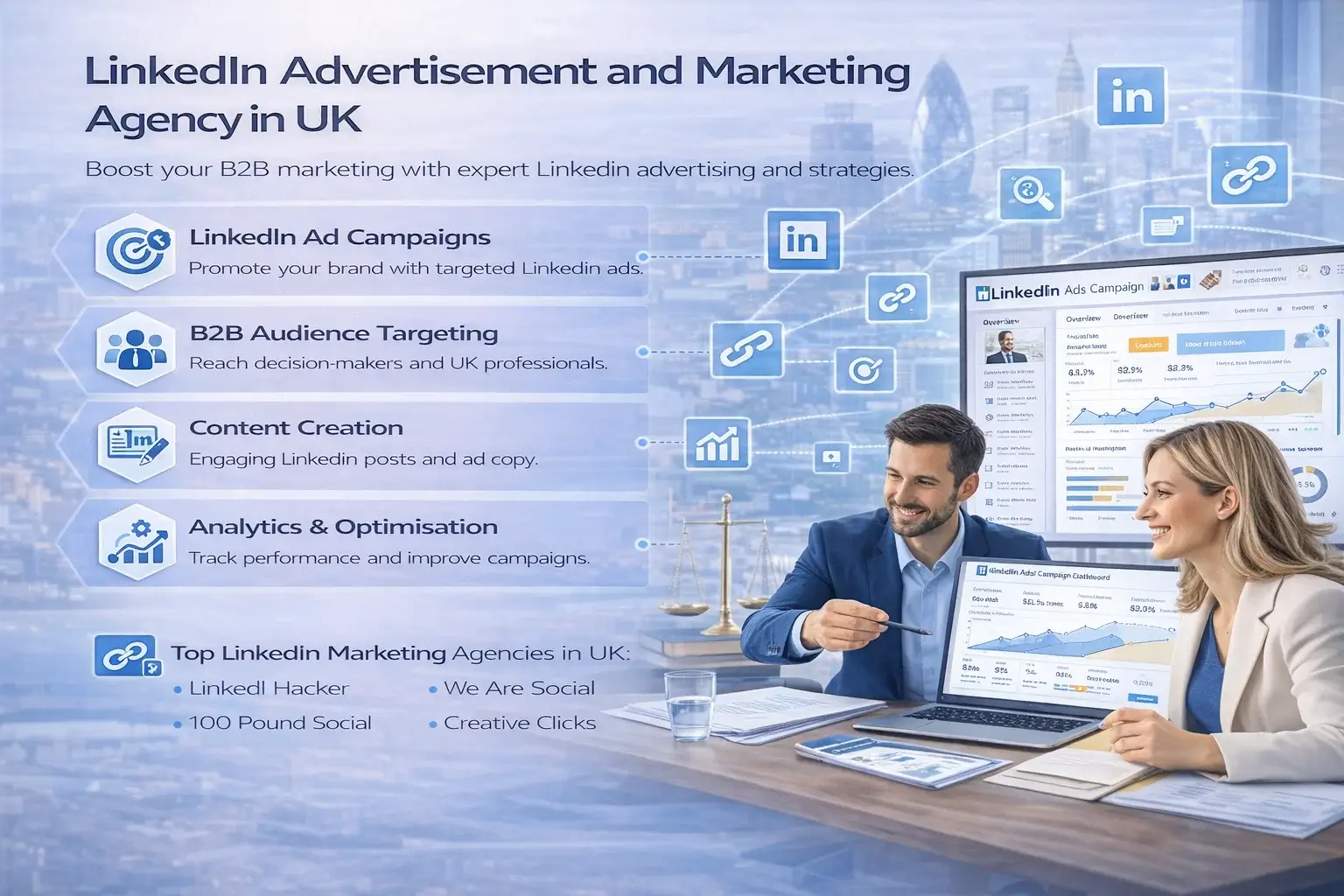 LinkedIn Advertisement and Marketing Agency in UK