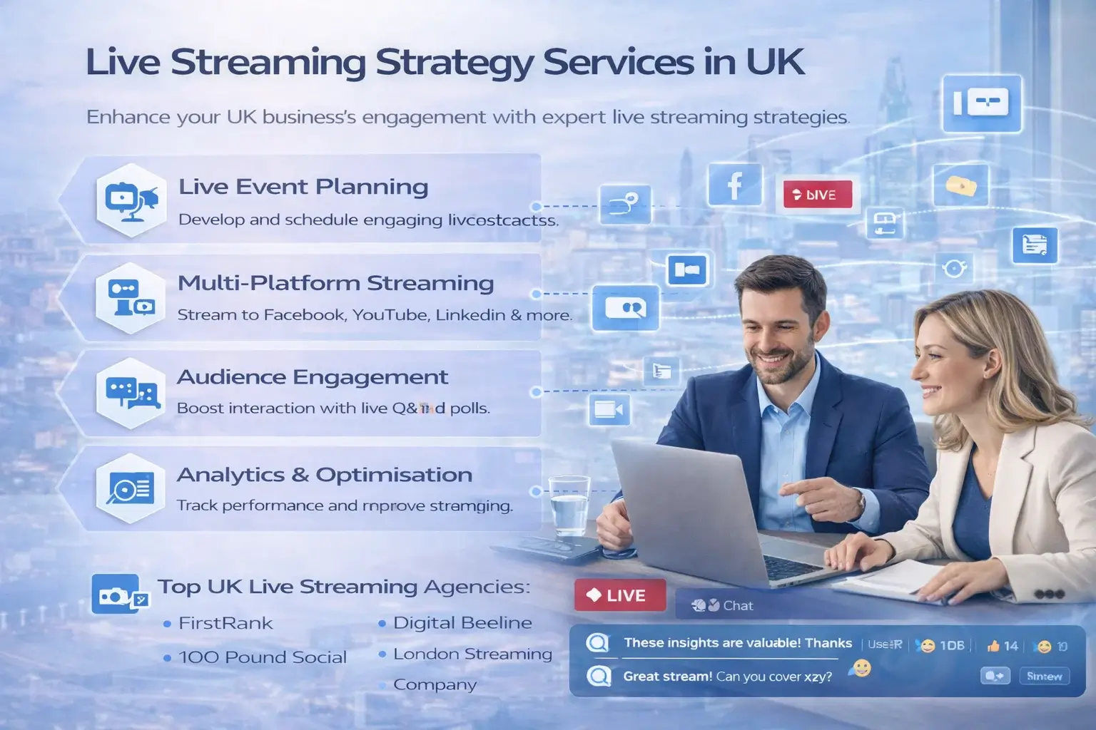 Live Streaming Strategy Illustration