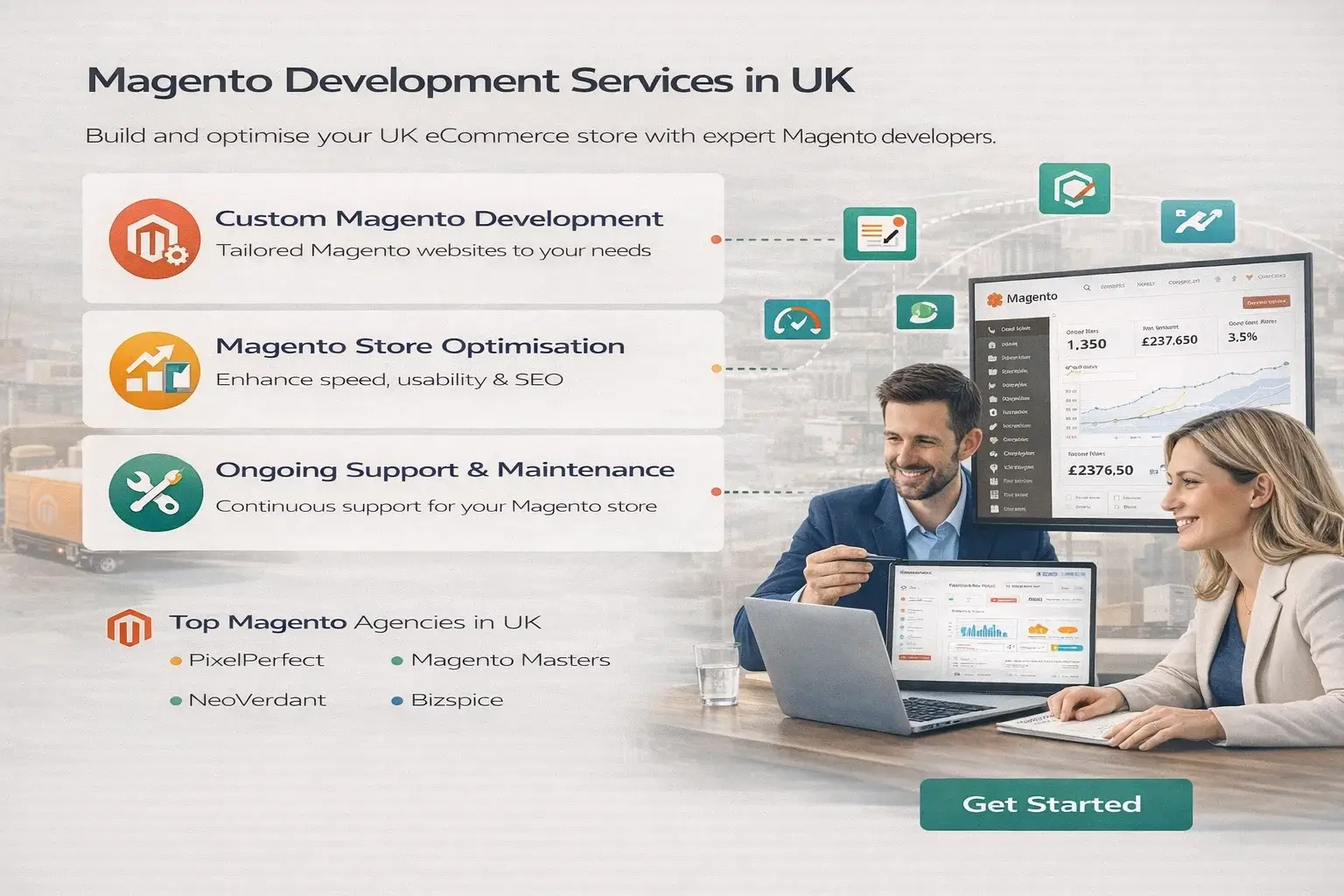 Magento Development Services in UK