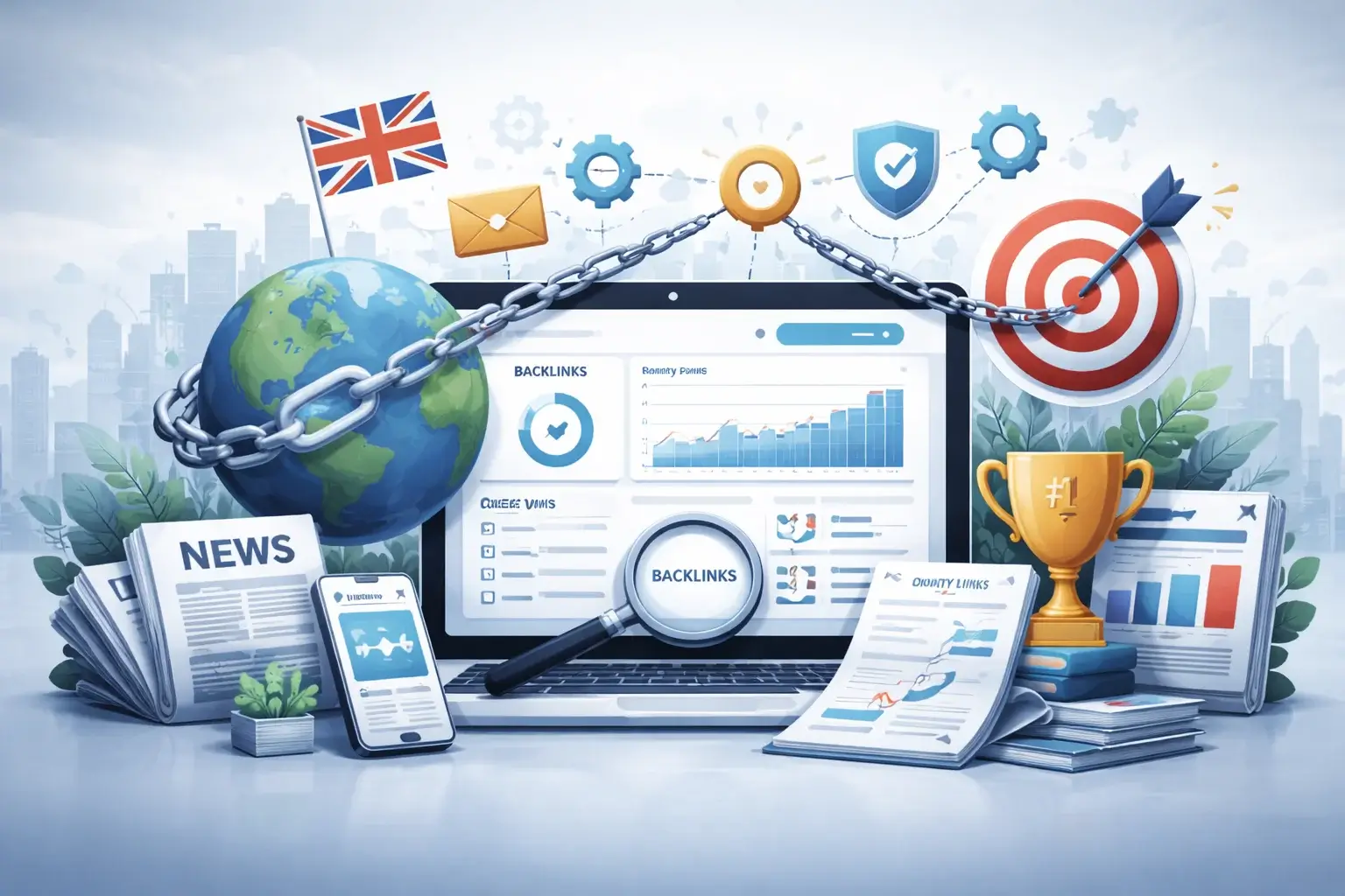 Off-Page SEO Services Illustration