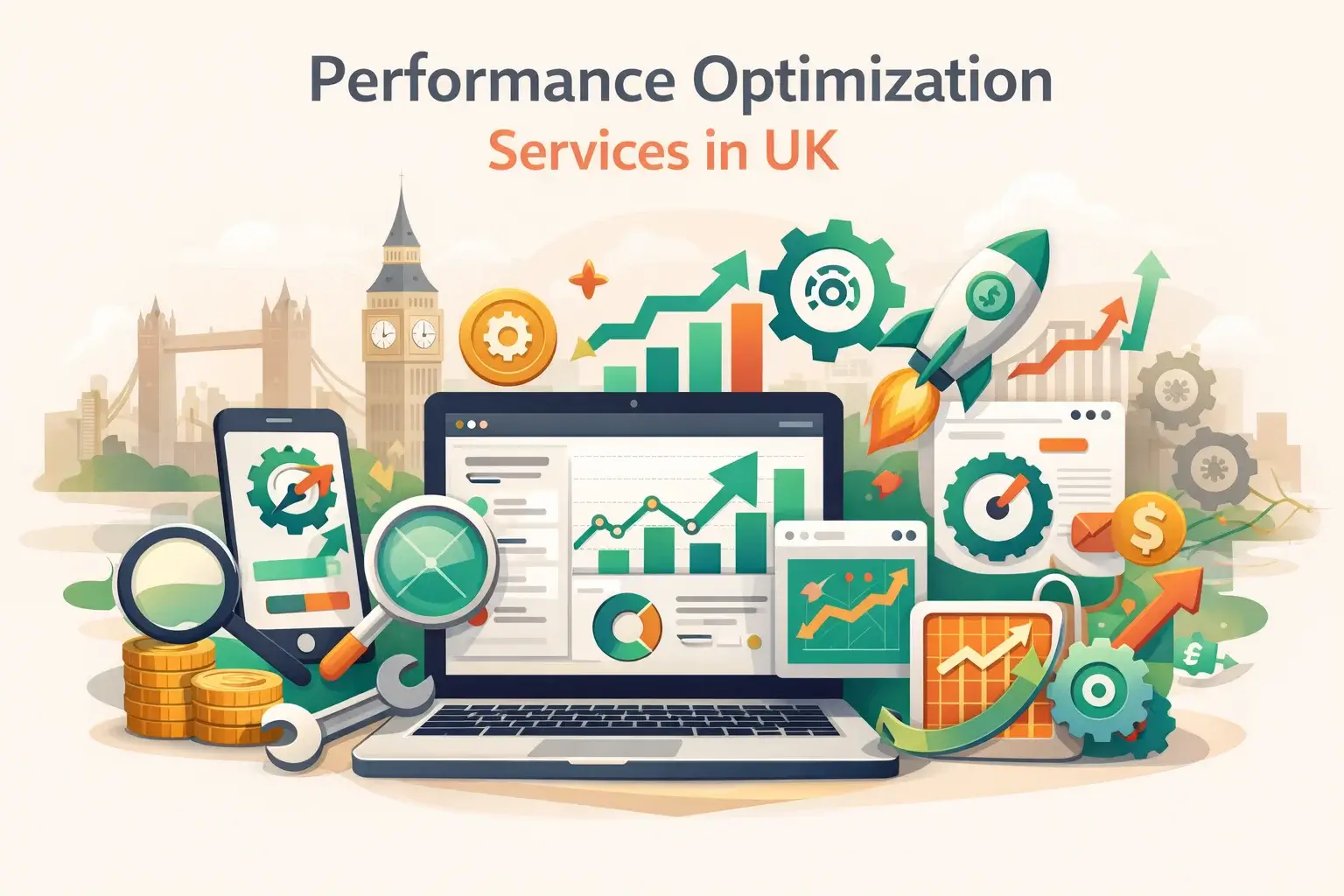 Performance Optimization Services Illustration