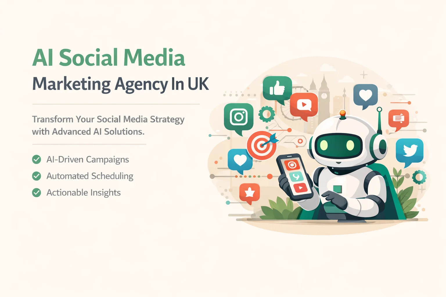 AI Social Media Marketing Agency In UK
