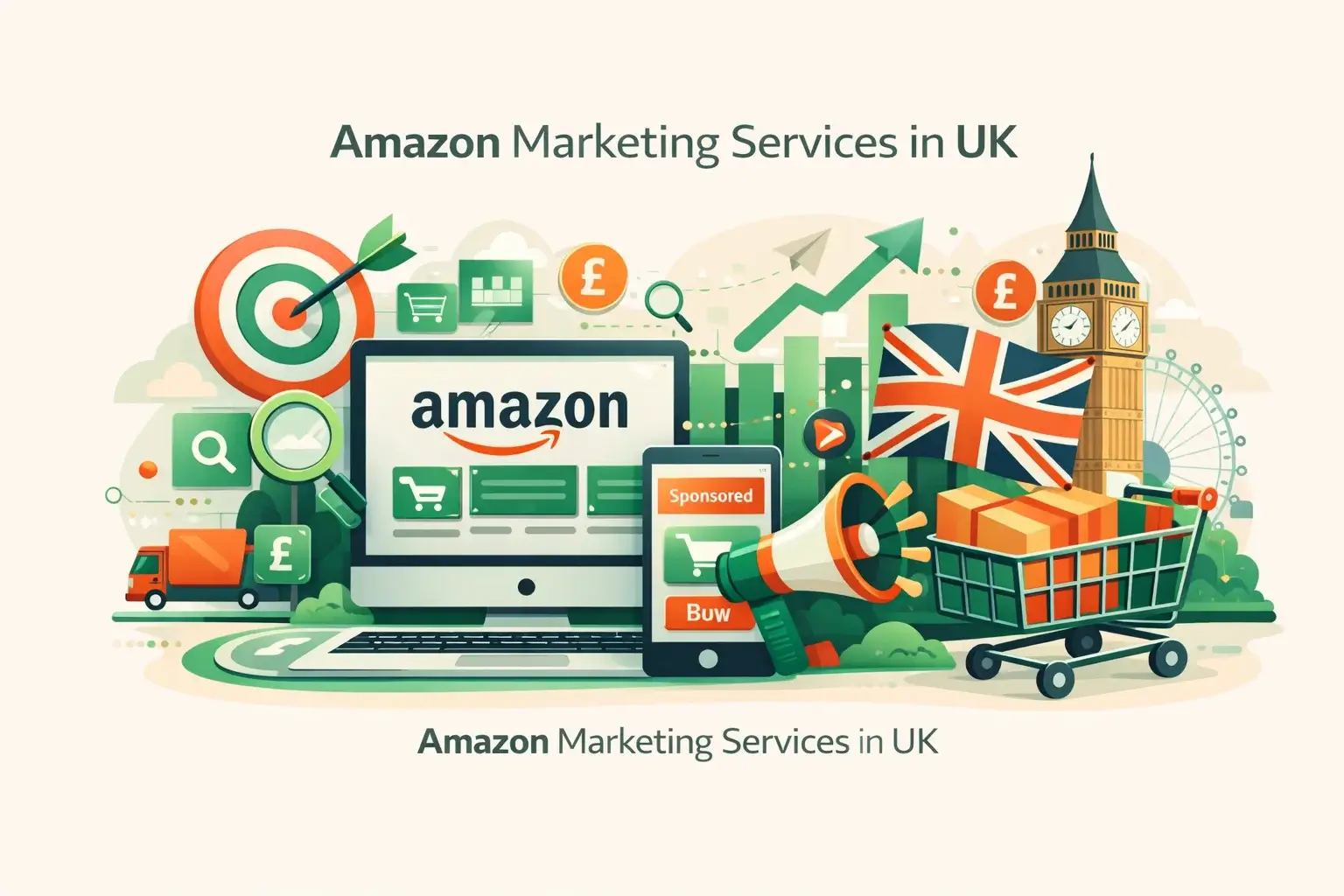 Amazon Marketing Illustration