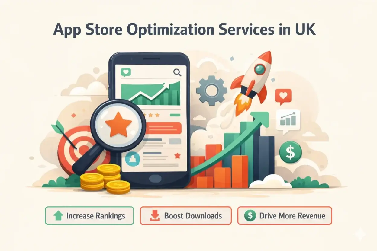 App Store Optimization Illustration