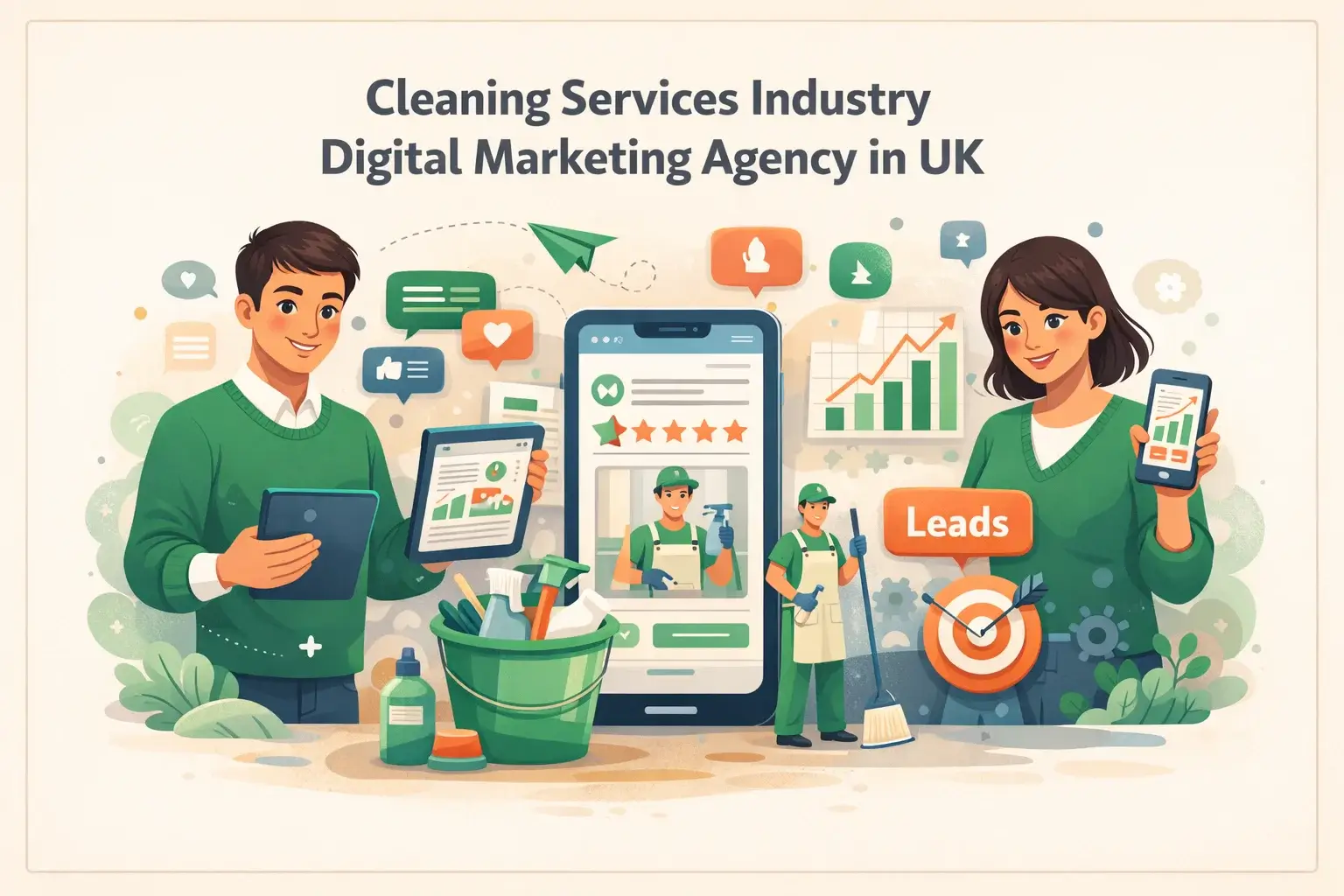 Cleaning Services Marketing UK
