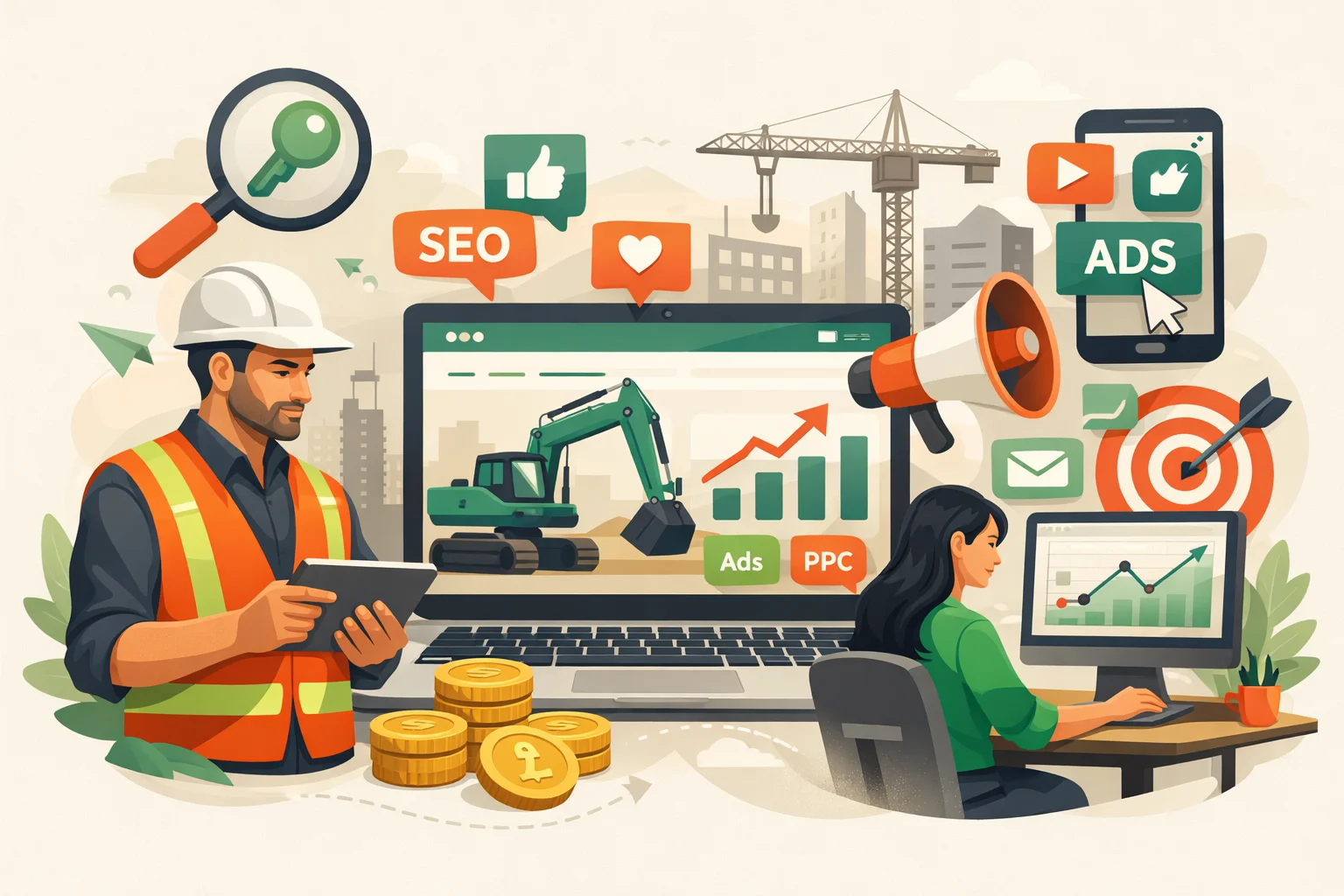 Construction Digital Marketing UK