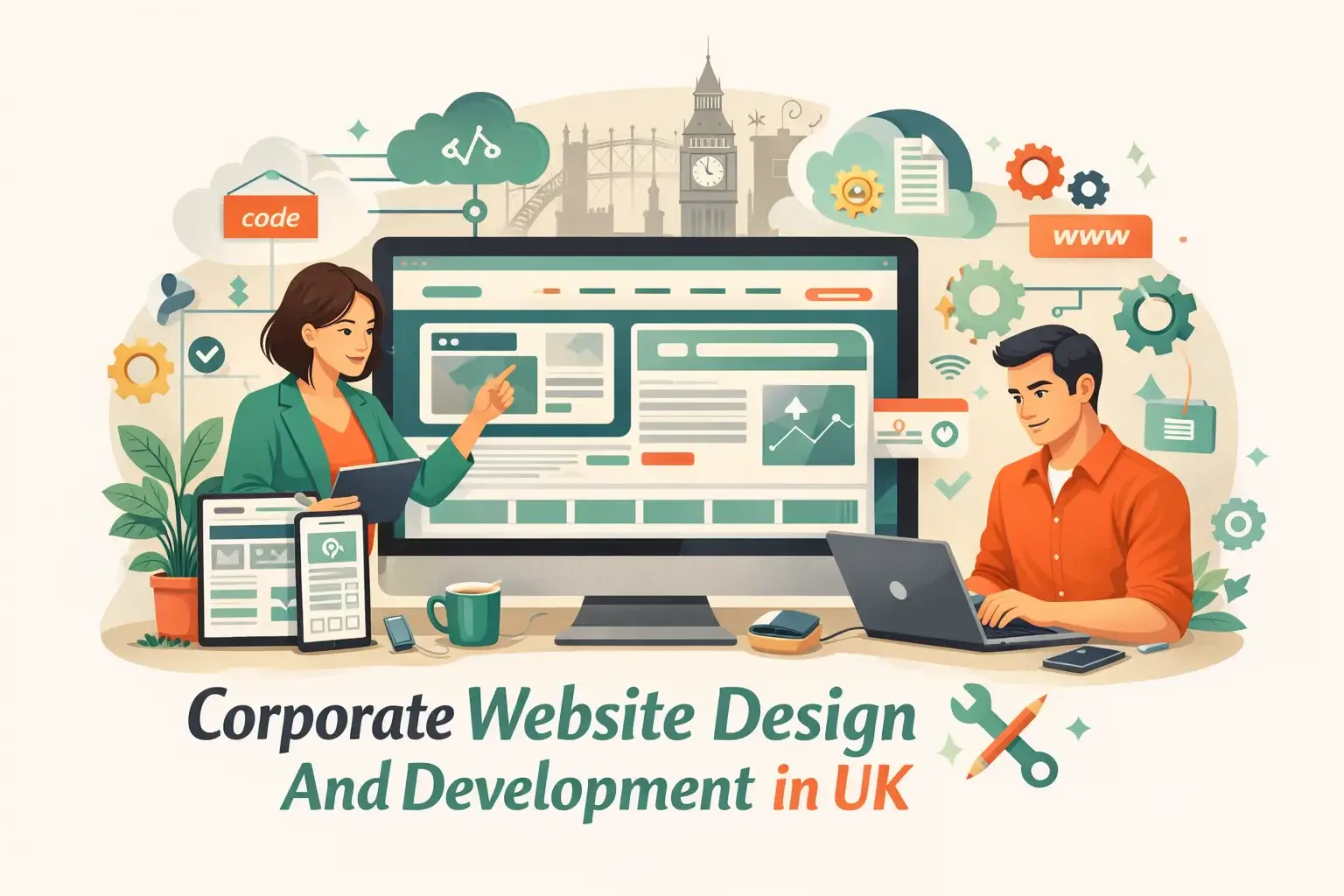 Corporate Website Design UK