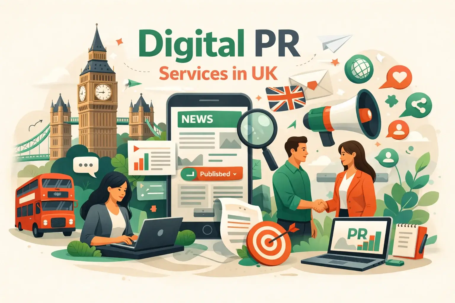 Digital PR Services in UK