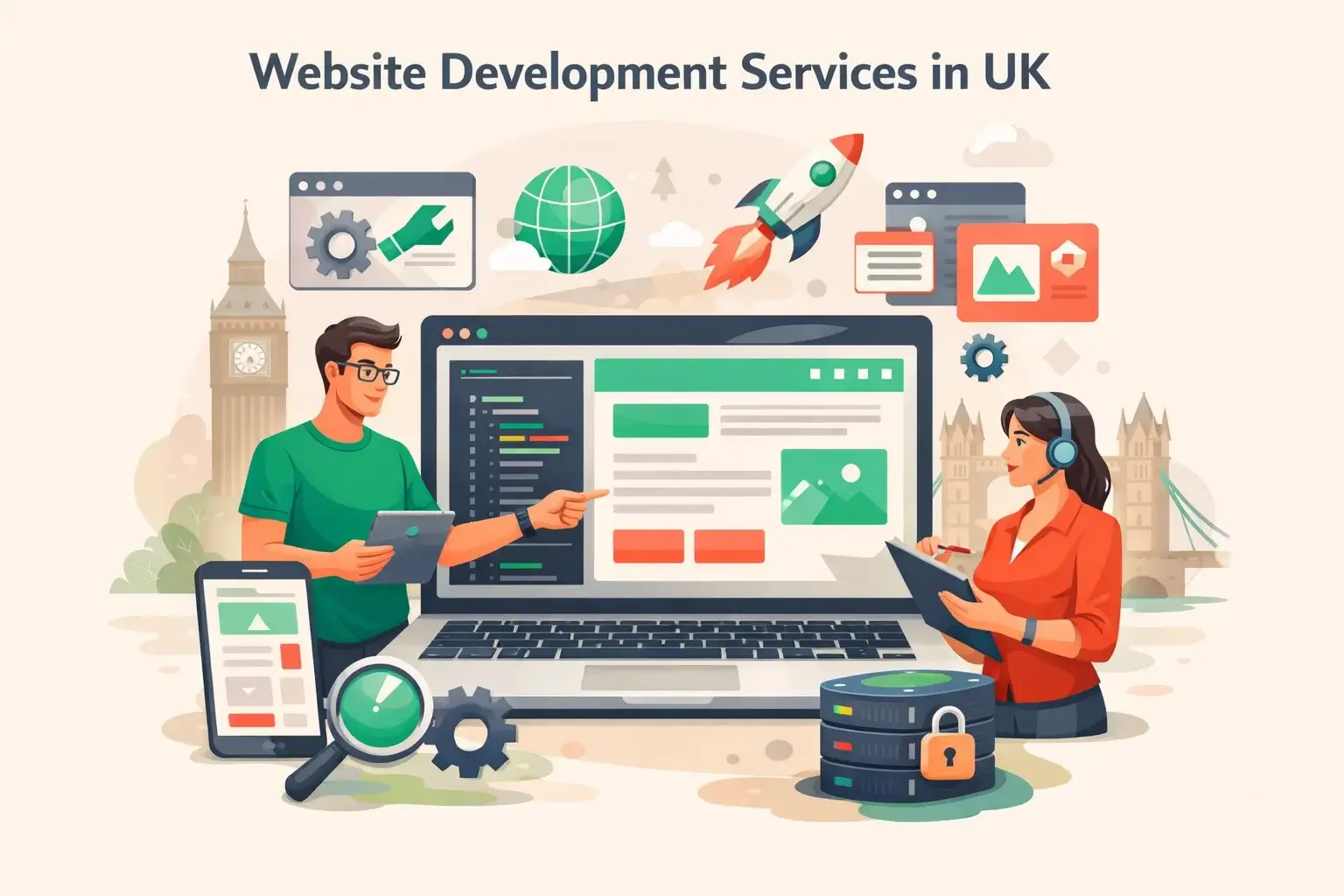 Digital Marketing Illustration