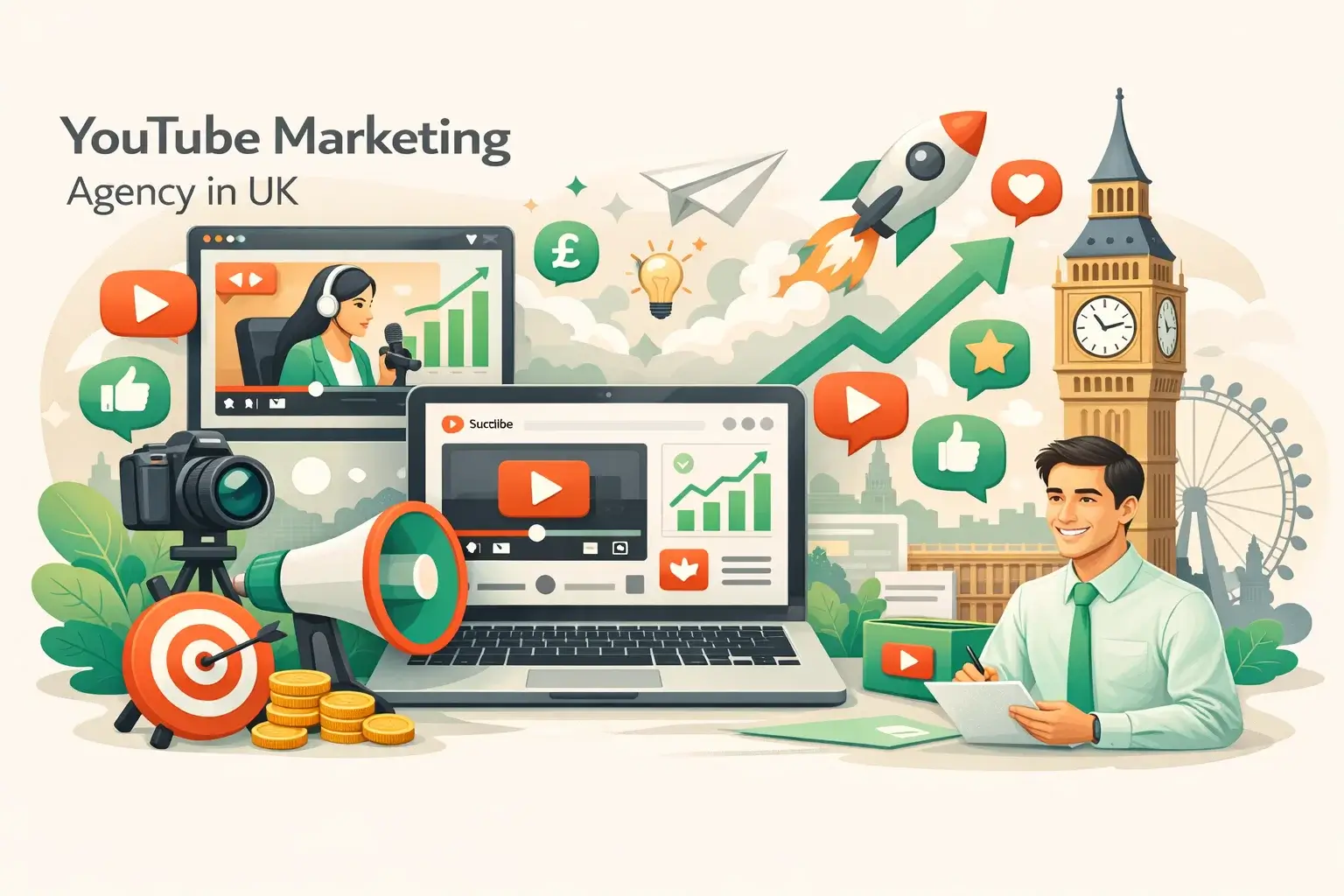 YouTube Marketing Agency in UK